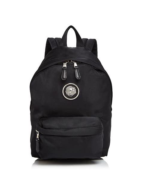 Versus Versace Lion's Head Small Nylon Backpack 